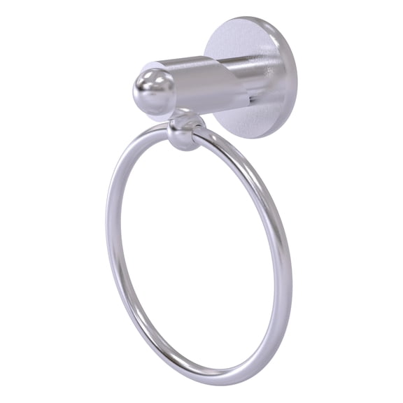 Allied Brass SH-16-SCH Soho Collection Towel Ring, Satin Chrome