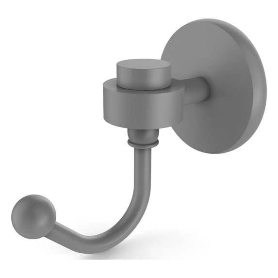 Allied Brass - Satellite Orbit One Robe Hook in Matte Gray