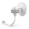 thumbnail image 1 of Allied Brass - Satellite Orbit One Robe Hook with Dotted Accents in Matte White, 1 of 2