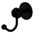 thumbnail image 1 of Allied Brass - Satellite Orbit Two Robe Hook with Dotted Accents in Matte Black, 1 of 2