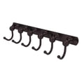 thumbnail image 1 of Allied Brass Shadwell 6 Position Wall Mounted Hook Rack, 1 of 7