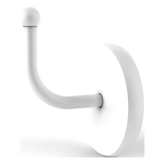 Allied Brass - Skyline Collection Robe Hook in Matte White