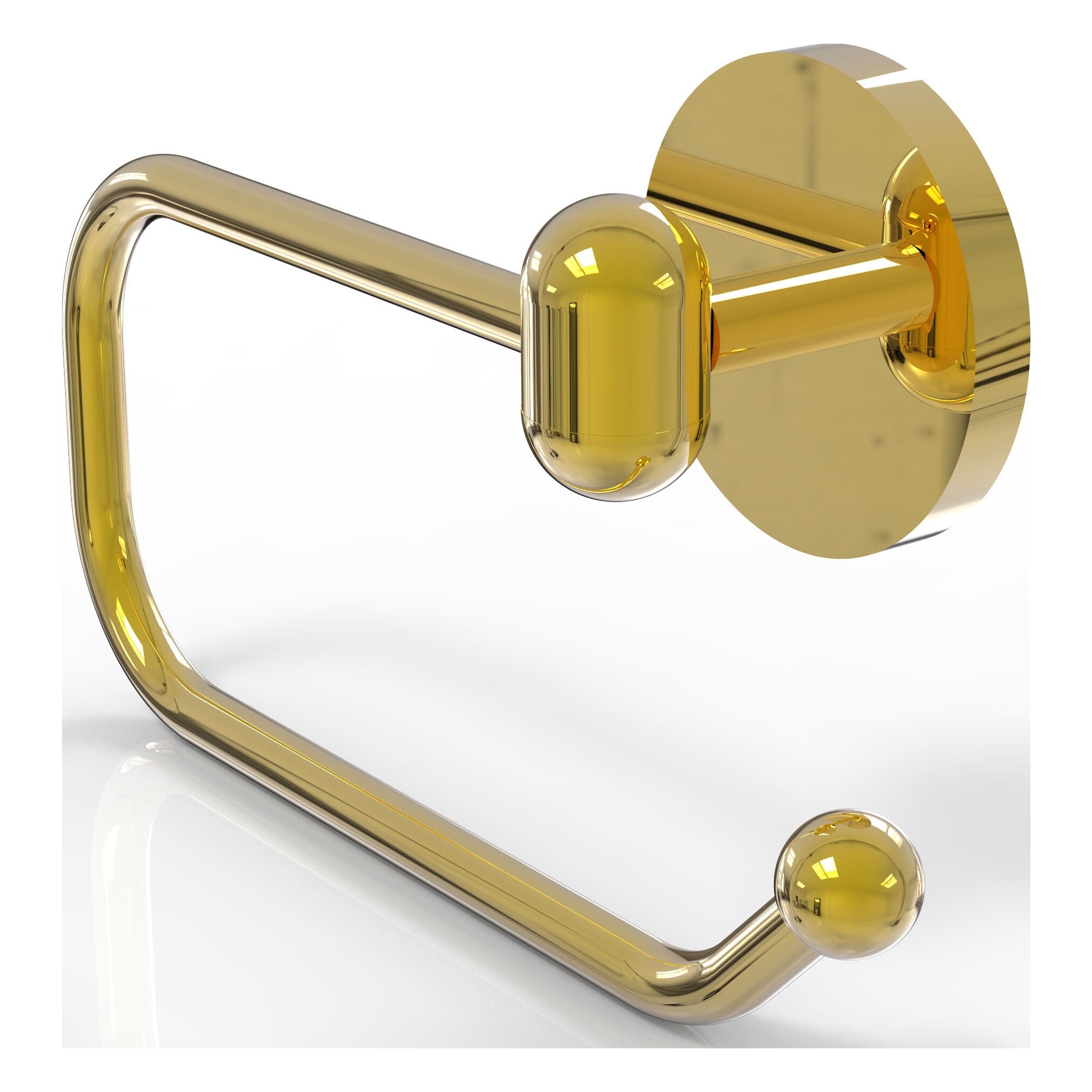 Mensola In Vetro Per Bagno Allied Brass Tango - Ottone Satinato, Vetro Temperato, Staffe In Ottone Massiccio, 22 Pollici