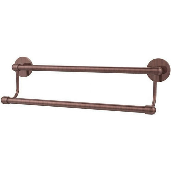 Allied Brass TA-72/36 Tango Collection 36 Inch Double Towel Bar, Antique Copper