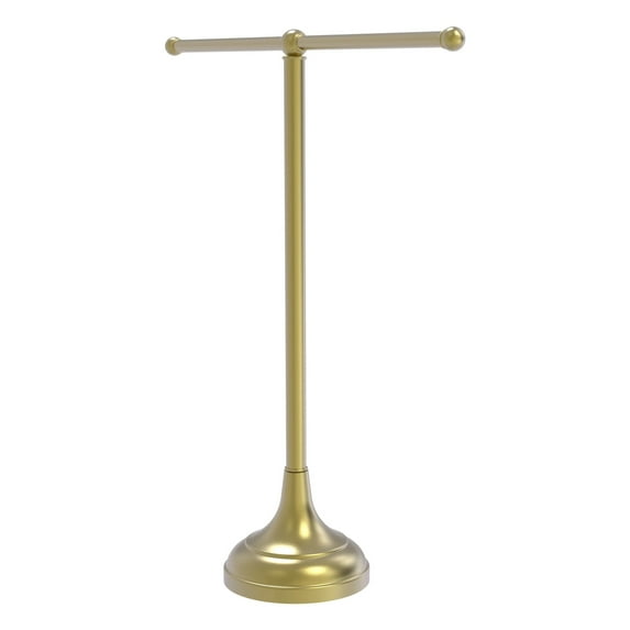 Allied Brass TB-10-SBR Double Towel Bar Holder Satin Brass