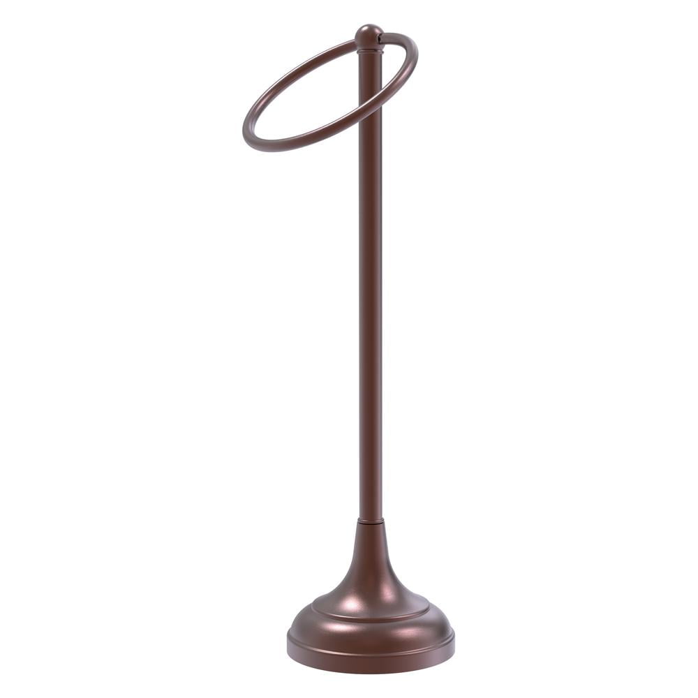 Vanity Top 1 Ring Guest Towel Holder in Venetian Bronze Walmart