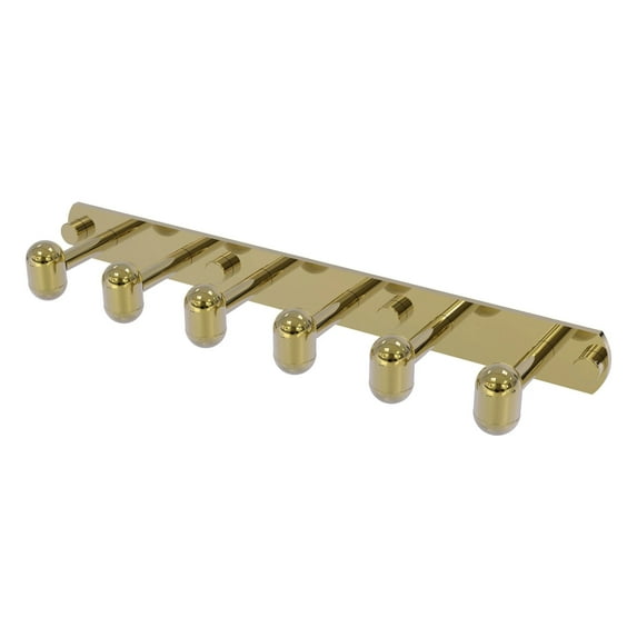 Allied Brass Tango 6 Position Wall Mounted Hook Rack