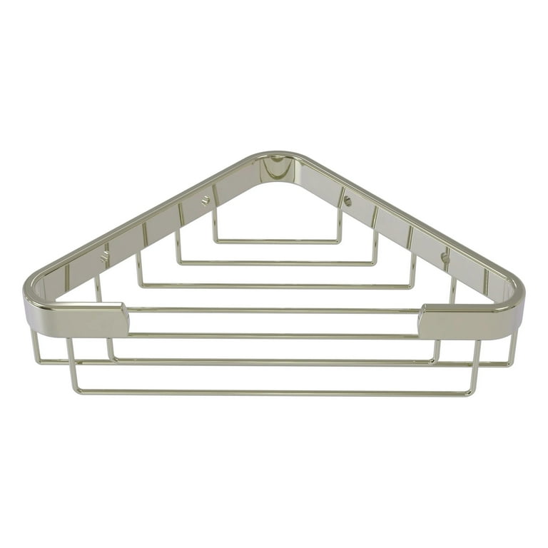 Allied Brass Corner Toiletry Shower Basket in Polished Brass Allied Brass Corner Toiletry Shower Basket in Polished Brass