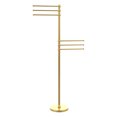 thumbnail image 1 of Allied Brass - Towel Stand with 6 Pivoting 12" Arms in Polished Brass, 1 of 10