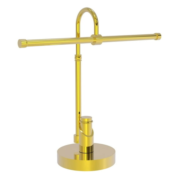 Allied Brass - Tribecca 2-Arm Guest Towel Holder in Polished Brass