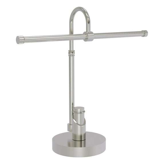 Allied Brass - Tribecca 2-Arm Guest Towel Holder in Satin Nickel