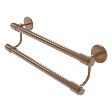 Allied Brass - Tribecca Collection 18-in Double Towel Bar in Brushed Bronze