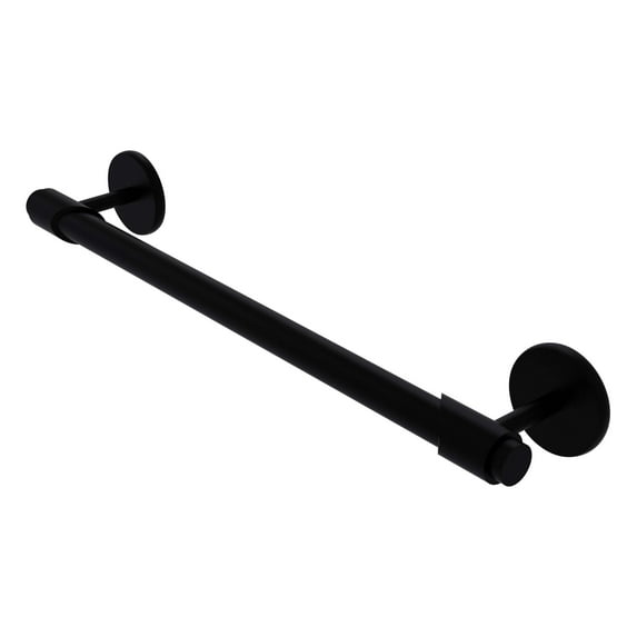 Allied Brass Tribecca Collection 24-in Towel Bar in Matte Black