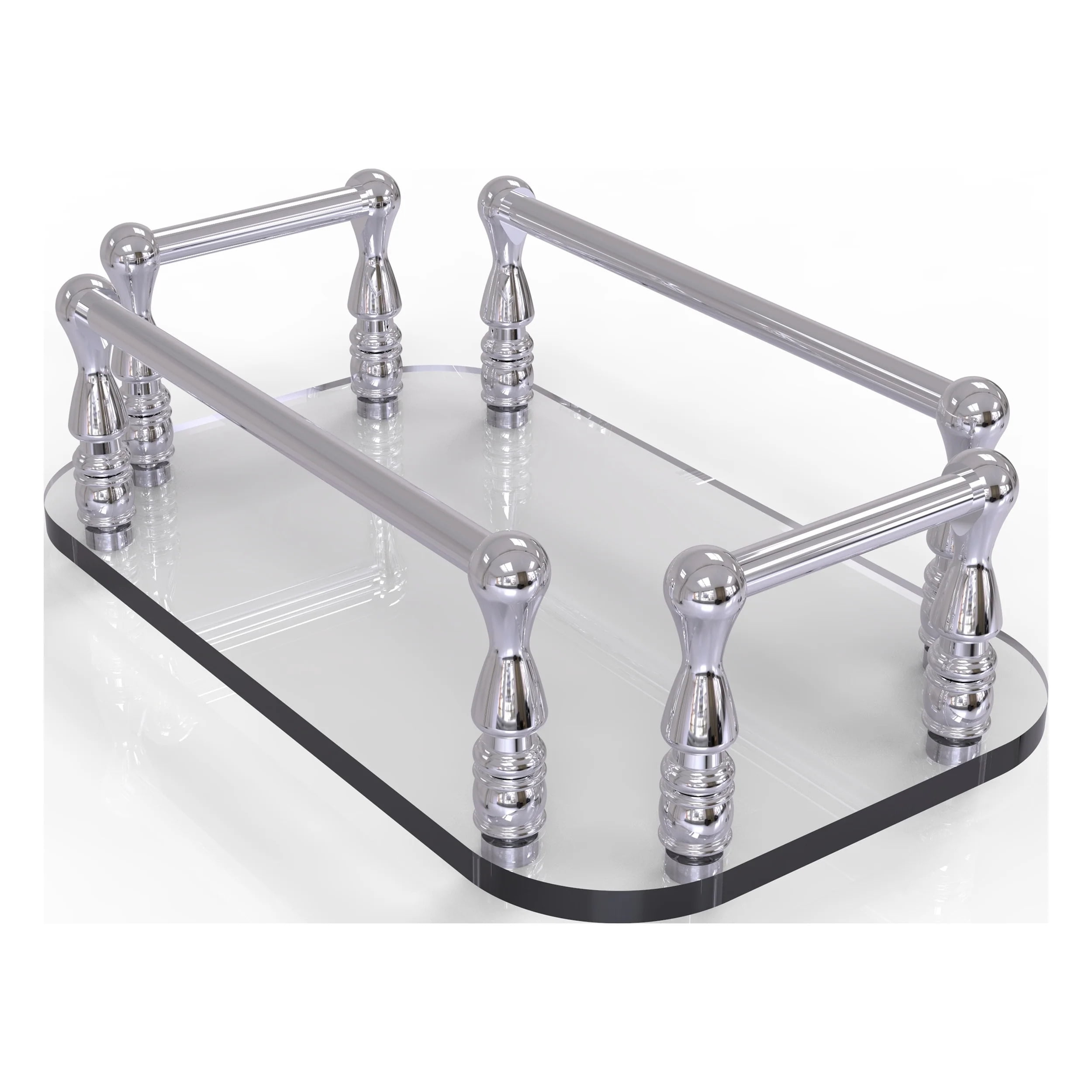 Vanity Top Glass Guest Towel Tray Walmart