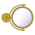 thumbnail image 1 of Allied Brass WM-4/5X 8 Inch Wall Mounted 5X Magnification Make-Up Mirror, Polished Brass, 1 of 10
