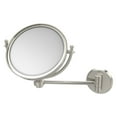 thumbnail image 1 of Allied Brass WM-5/3X 8 Inch Wall Mounted 3X Magnification Make-Up Mirror, Polished Nickel, 1 of 2