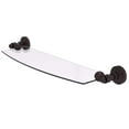 thumbnail image 1 of Allied Brass WP-33/18 Waverly Place 18 Inch Glass Shelf, Antique Bronze, 1 of 3