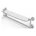 thumbnail image 1 of Allied Brass WP-33TB/24-SN Glass Shelf with Towel Bar, 18-Inch x 5-Inch, Antique Bronze, 1 of 11