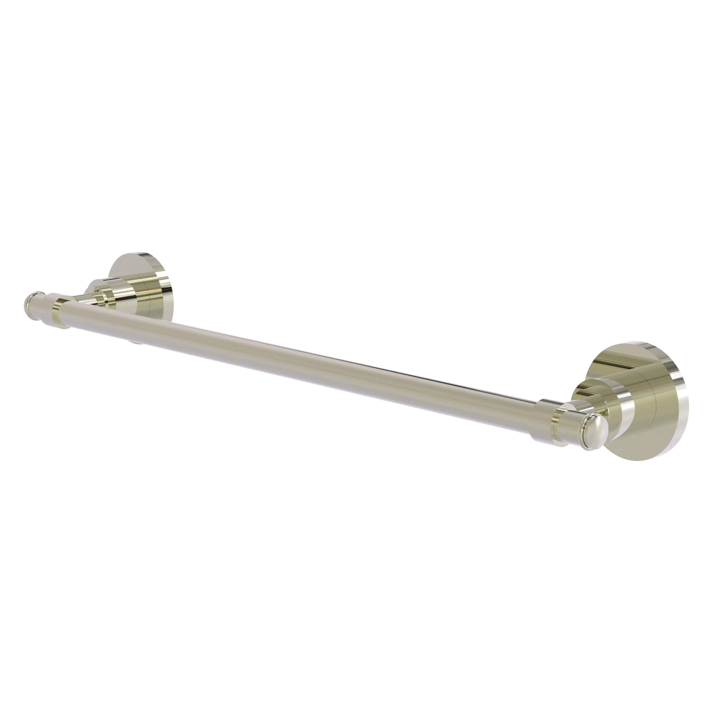 Allied Brass Washington Square 24 Inch Towel Bar - Satin Nickel Finish, Solid Brass