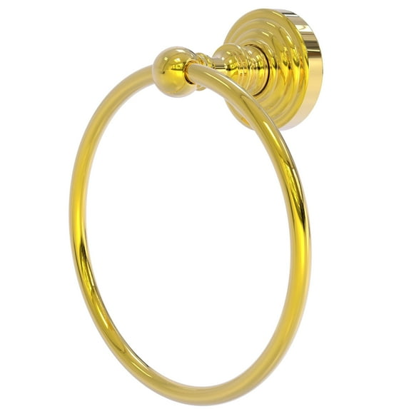 Allied Brass - Waverly Place Collection Towel Ring in Polished Brass
