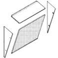 thumbnail image 1 of Allied Commercial C1GARD51AT1 - 13T03 Mesh Hail/Coil Guard (C1GARD51AT1), 1 of 1