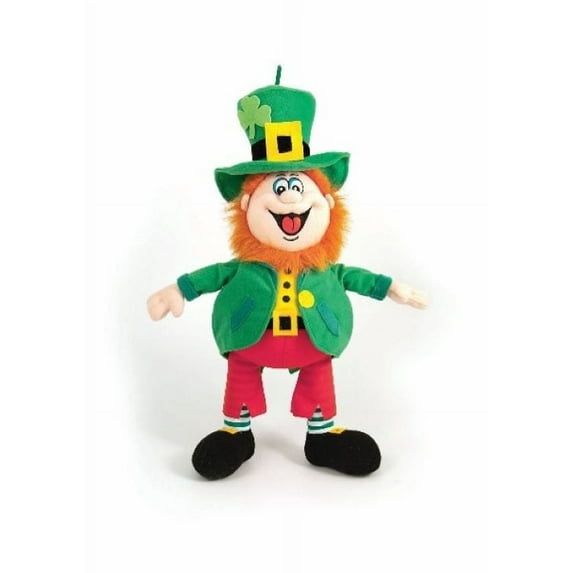 Allied Finnegan Soft Toy Irish Leprechaun for St. Patrick's Day Gift Thematic Housewarming Decor for Kids and Adults 10'' tall