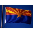 thumbnail image 1 of Allied Flag 2 x 3 FT Nylon Arizona State Flag - Made in USA, 1 of 5