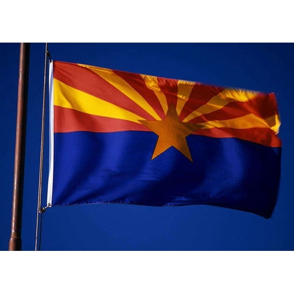 Allied Flag 2 x 3 FT Nylon Arizona State Flag - Made in USA