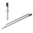 Allied flag 7 ft aluminum tangle free spinning flag pole set walmart