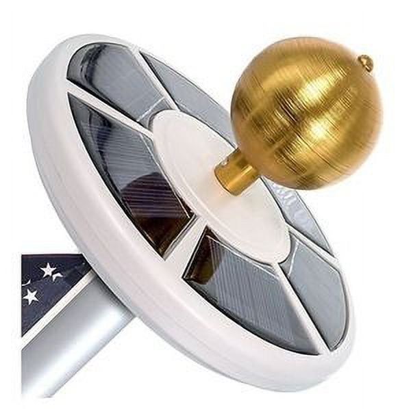 Allied Flag Solar Powered Light for Outdoor Flag Poles