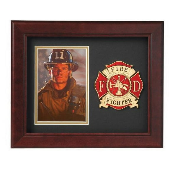 Allied Frame Fire Fighter Vertical Picture Frame