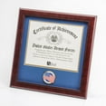 thumbnail image 1 of Allied Frame US American Flag Certificate of Achievement Picture Frame with Medallion, 1 of 3