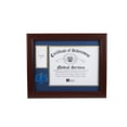 thumbnail image 1 of Allied Frame US EMS Medal and Award Certificate Frame - 8 x 10 Opening, 1 of 6
