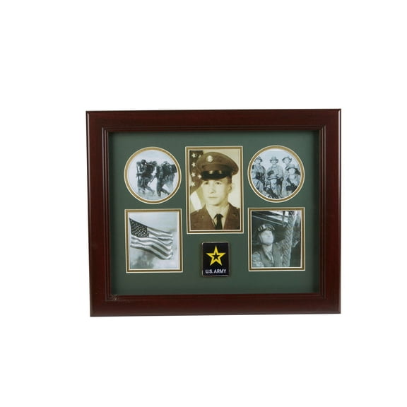 Allied Frame US Go Army Medallion 5 Picture Collage Frame