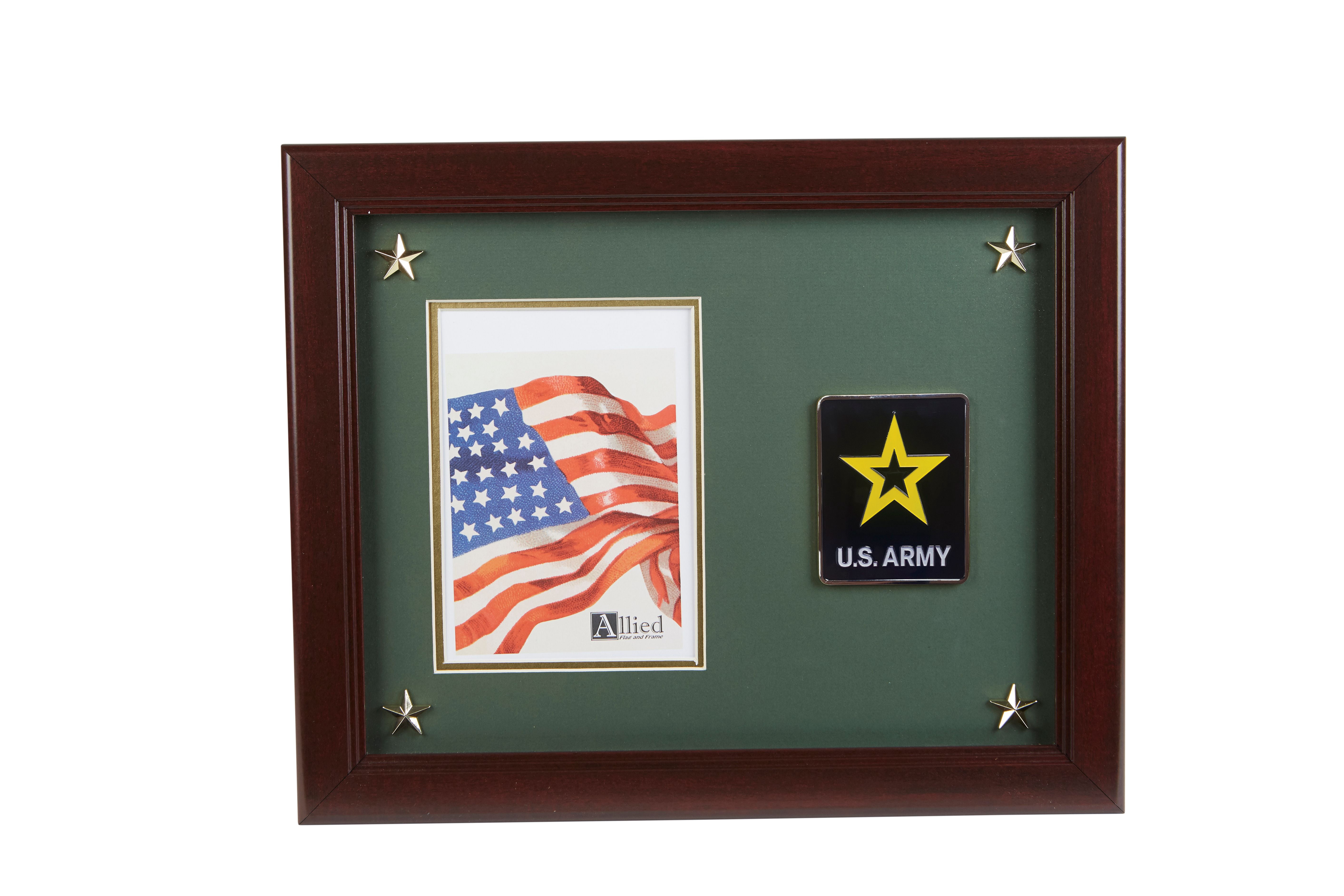 Allied Frame US Go Army Picture Frame with Medallion and Stars - 5 x 7 ...