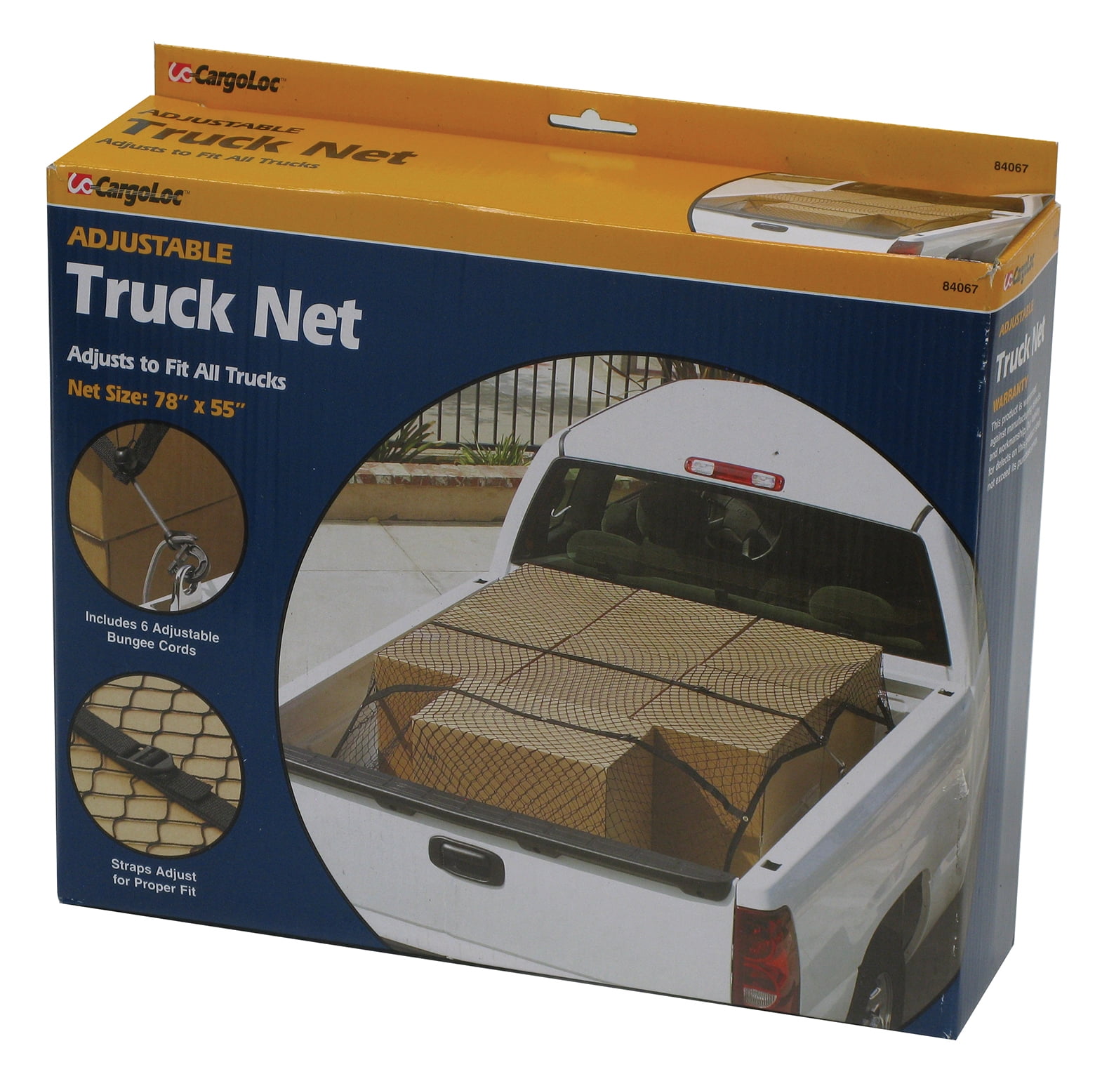 CargoLoc Cargo Nets in Car & Truck Racks, Cargo Carriers & Ratchet ...