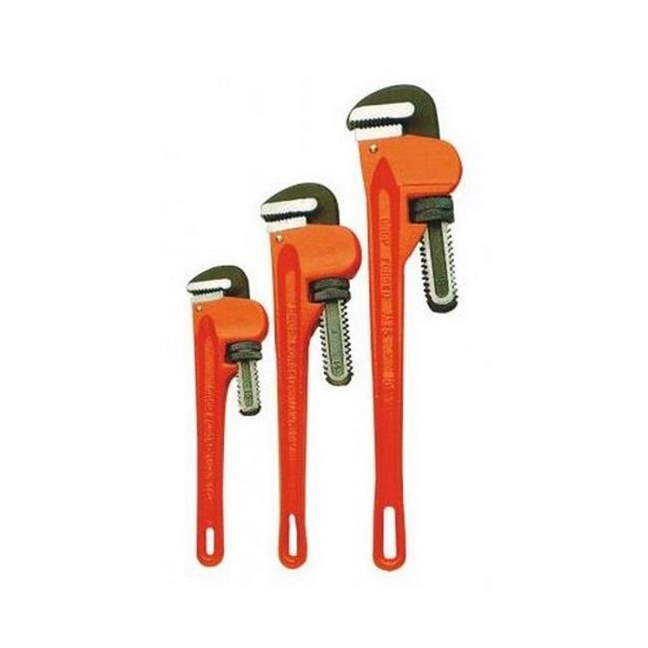 Allied International AL61200 Pipe Wrench 3 Piece Set