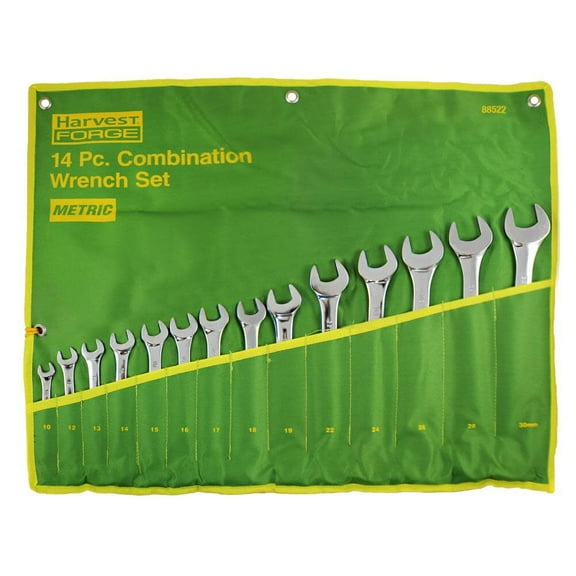 Allied International AL88522 Metric 1Wrench Set in Pouch, 4 Piece