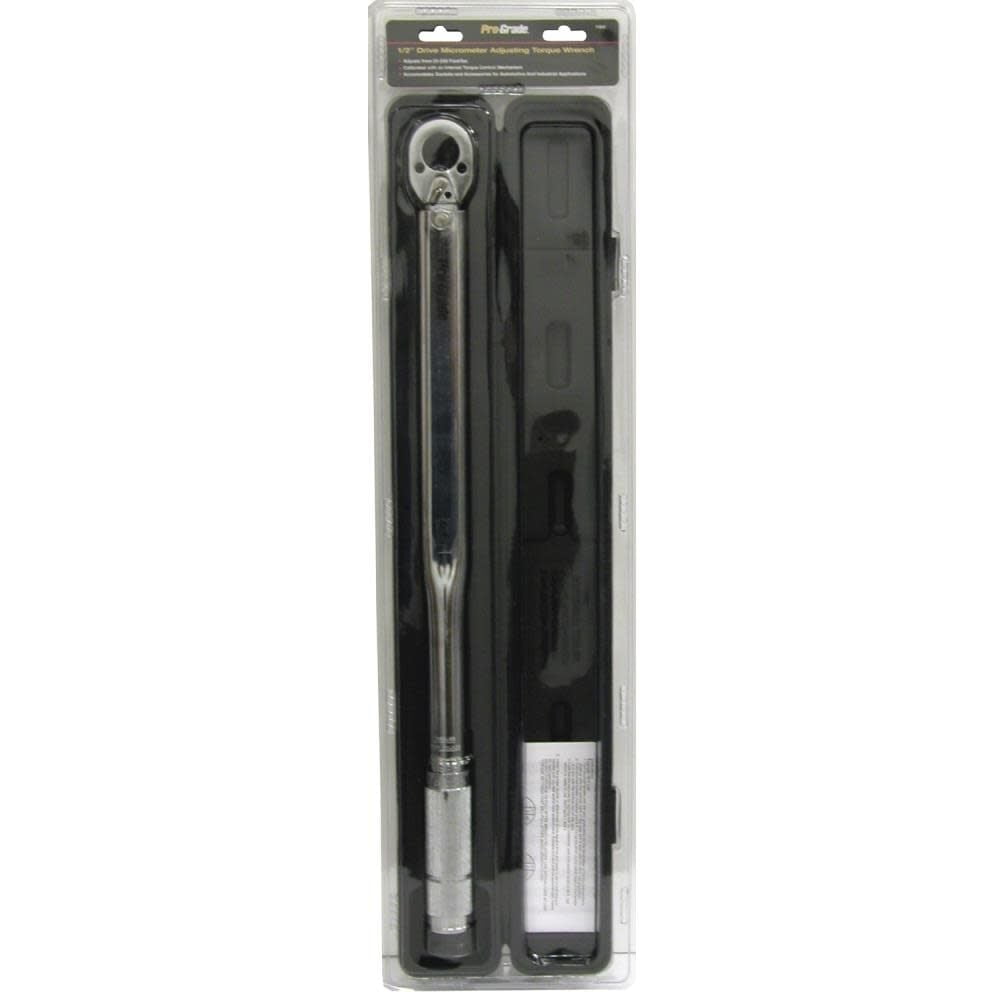 Allied International Prograde Micrometer Adjusting Torque Wrench 1/2In Drive