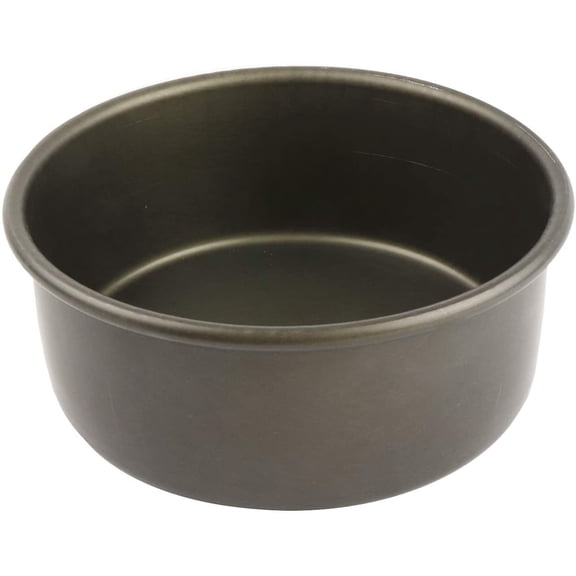 Allied Metal CPHA7X3 Hard-Coat-Anodized Aluminum Pizza Pan 7 Inch Diameter x 3 Inch High