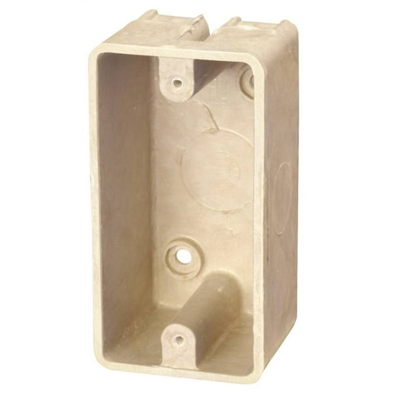 Allied Moulded 9318 Fiberglass Handy Box, 2" x 2-3/16" x 4-3/16"