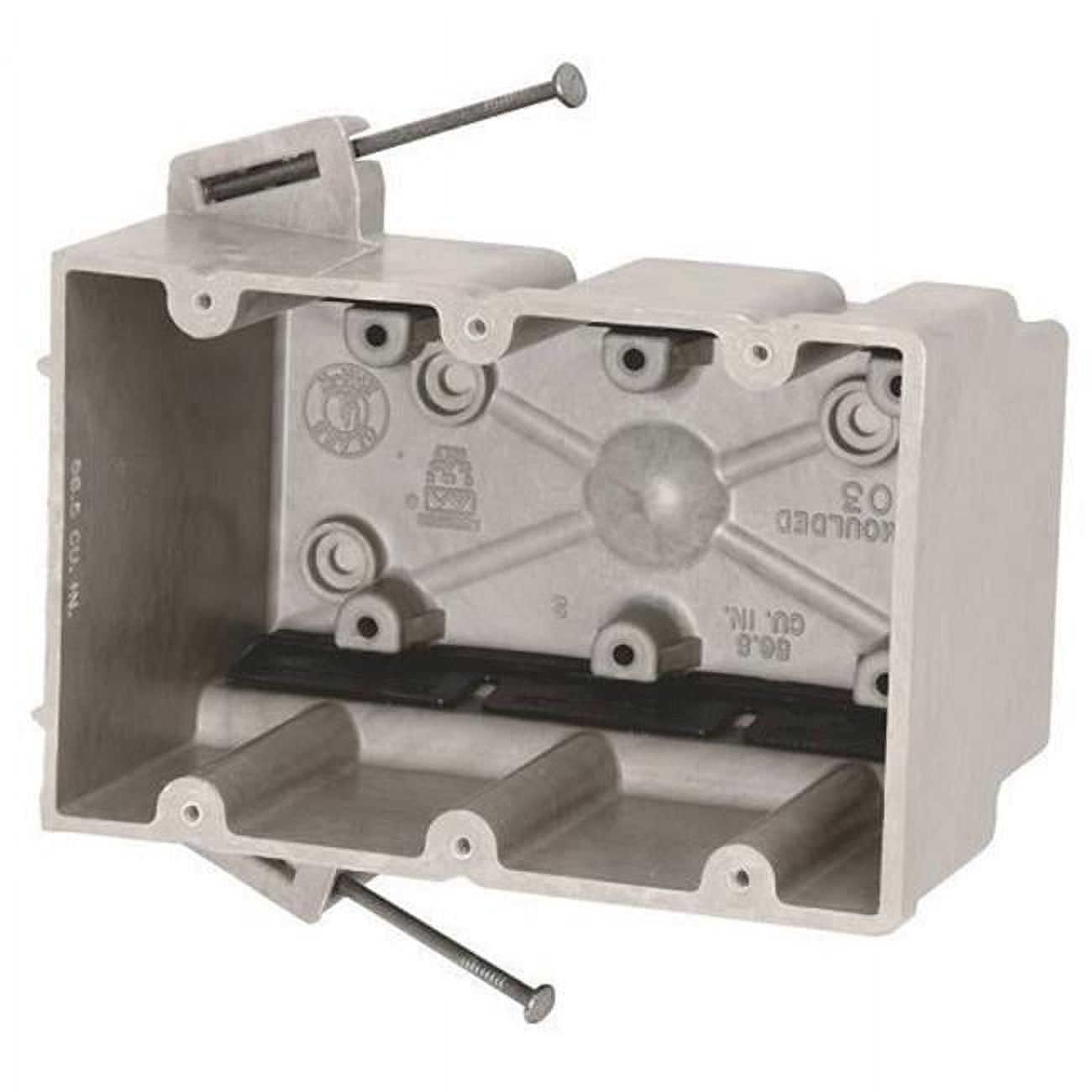 Allied Moulded Products 3300NK Electrical Box 3-Gang - Walmart.com