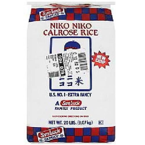 Allied Old English Sun Luck Niko Niko Rice, 10 lb