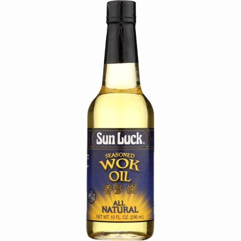 5lack&Olive Oil 502 新品未使用未開封　送料込み Sun Luck, Seasoned Wok Oil, 10 oz, Suitable for Cooking - Walmart.com