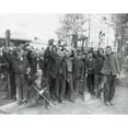 thumbnail image 1 of Allied Pow Cheer Their Liberty After Being Freed Near Homburg History (24 x 18), 1 of 1