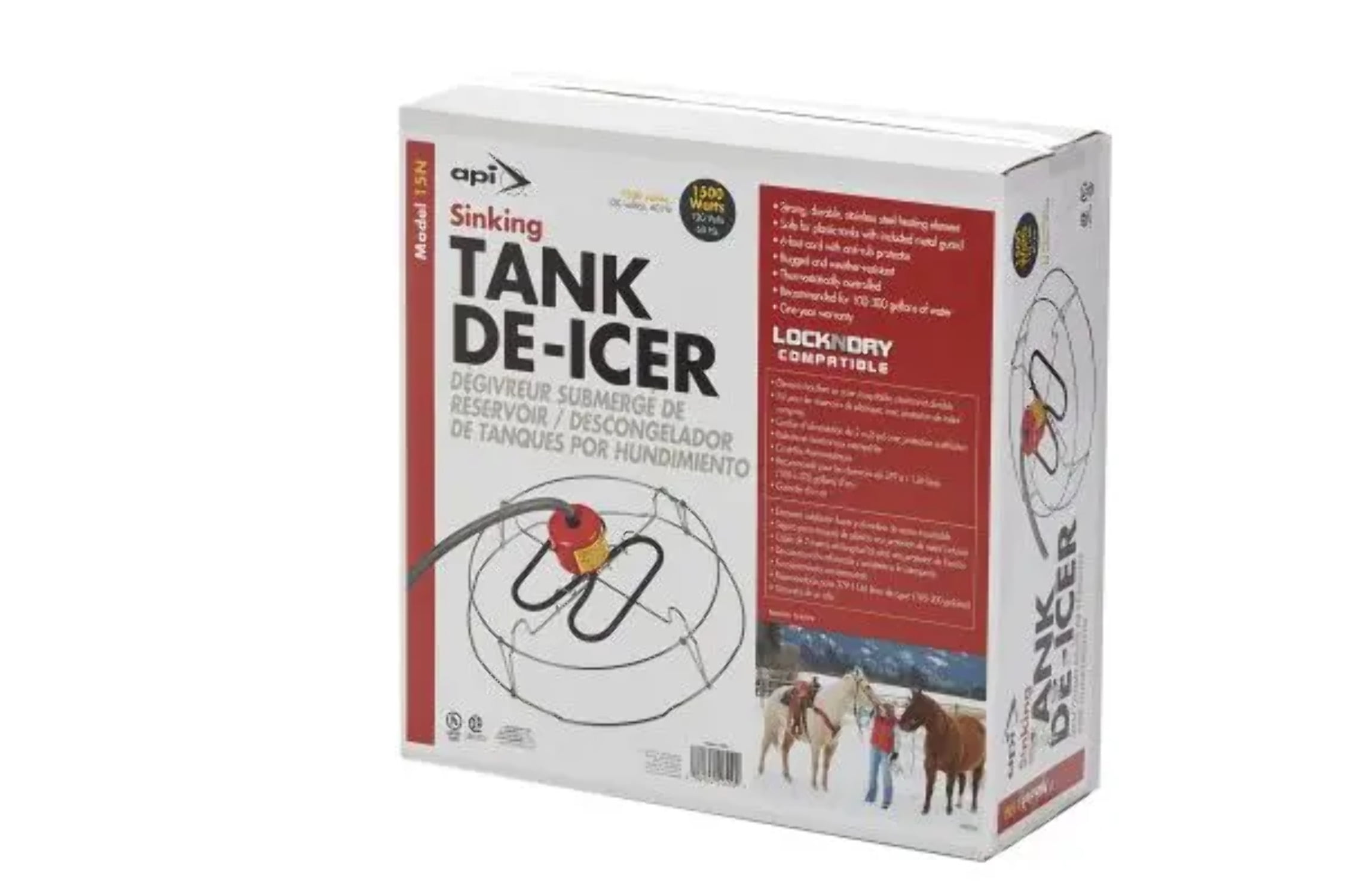API Allied Precision Ind 1500 Watt Sinking De-Icer 15N