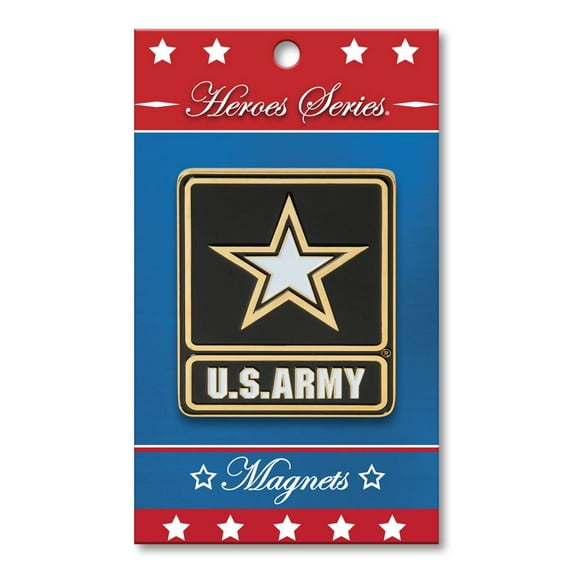 Allied Products Heroes Series Go Army Medallion Small Magnet - 2.5" diameter