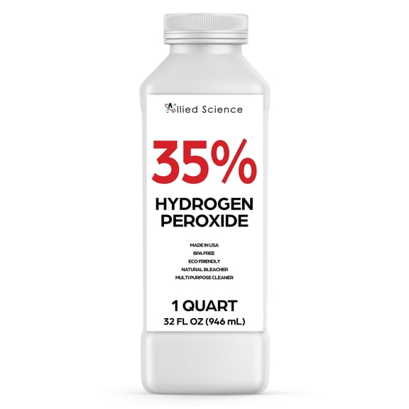 Allied Science 35% Hydrogen Peroxide 32 Fl Oz