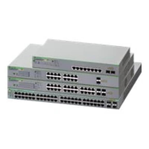 Allied Telesis GS950/28PS V2 Ethernet Switch - 24 Ports - Manageable - Gigabit Ethernet - 10/100/1000Base-T, 100/1000Base-X - 2 Layer Supported - Modular - 4 SFP Slots - 95 W Power Consumption - 18...
