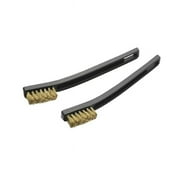 Allied Tools Brass Wire Brush Set 2 Piece Ideal for Battery Terminals 83253